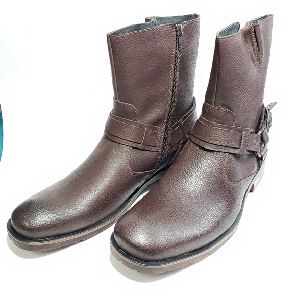 Robert Wayne Leather Kevin Boots Size 11.5 - Picture 4 of 8